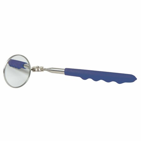 PRIME-LINE WORKPRO Telescoping Inspection Mirror, 2 in. Diameter, Extends 28 in. W113006